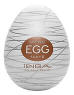 Masturbator „Egg Silky II“ mit neuer Rillenfaden-Stimulationsstruktur