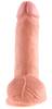 DIldo "7" Cock with Balls", 17,8 cm