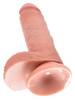 DIldo "7" Cock with Balls", 17,8 cm