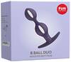 Analplug „B Balls“, 90 g, mit innen rotierender Kugel