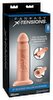 Penishülle „8" Silicone Hollow Extension“, 20 cm, mit Umschnallgurt