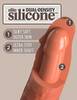 Naturdildo „6“ Dual Density Silicone Cock“ mit extra starkem Saugfuß