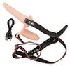 Umschnallvibrator „Vibrating Double Strap-On“, 15,7 cm, 8,8 cm