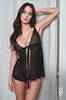 Babydoll-Set „Blomentis“ inklusive String