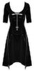 Lack-Kleid inklusive Lack-String