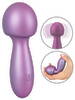 Massagestab „Flexible Mini Wand“ im Metallic-Glossy-Look