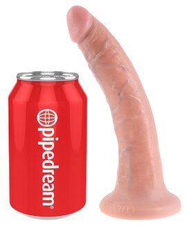 Naturdildo 7" Cock mit Saugfuß