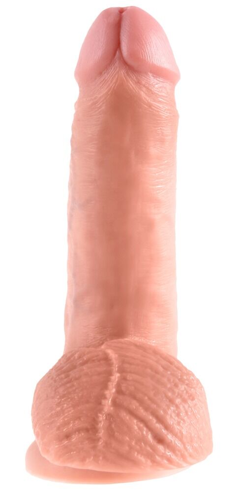 DIldo "7" Cock with Balls", 17,8 cm