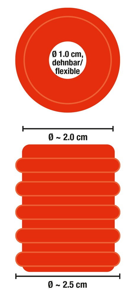 Penisring „Lasting Screw“, sehr dehnbar