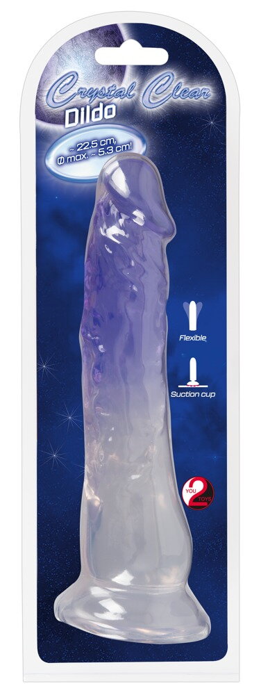 Naturdildo „Clear Dildo“, 22,5 cm