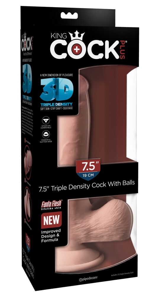 Dildo „Triple Density Cock 7,5“, 22,9 cm