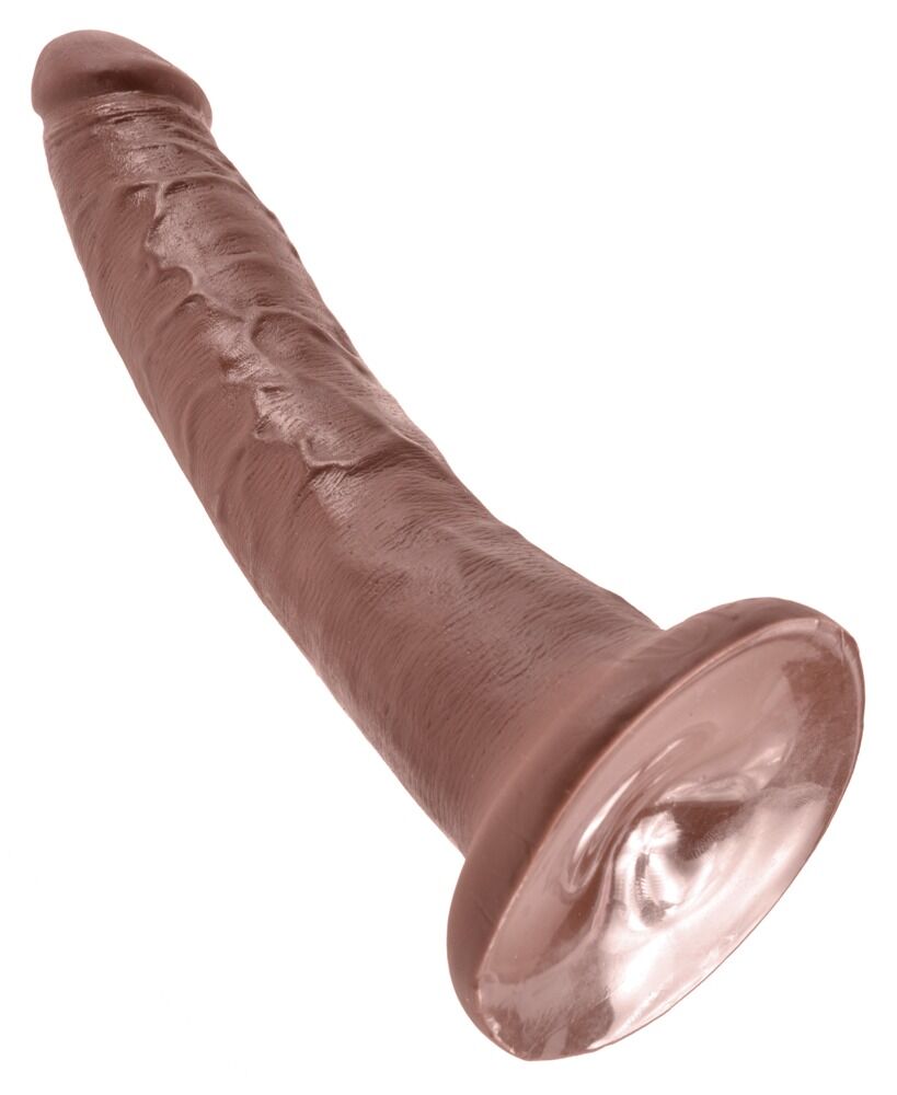 Naturdildo 7" Cock mit Saugfuß