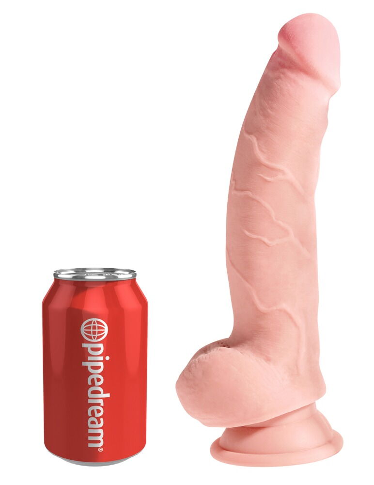 Dildo „8" Triple Density Cock with Balls“, 20 cm