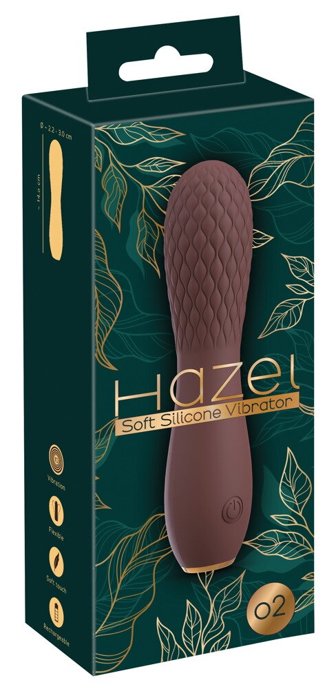 Vibrator „Hazel 02“ mit stimulierender Struktur