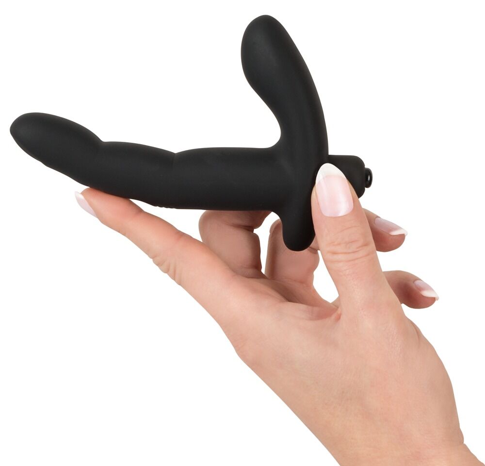 Prostatavibrator  „Naughty Finger Prostate Vibe“ mit herausnehmbarem Vibrobullet