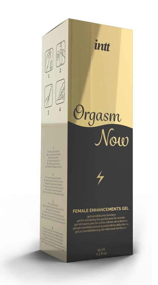 Stimulationsgel „Orgasm Now“ mit Vibrator-Applikator