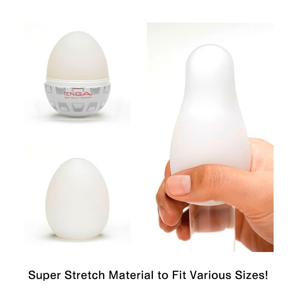 Masturbator „Egg Boxy“ mit intensiver Stimulationsstruktur