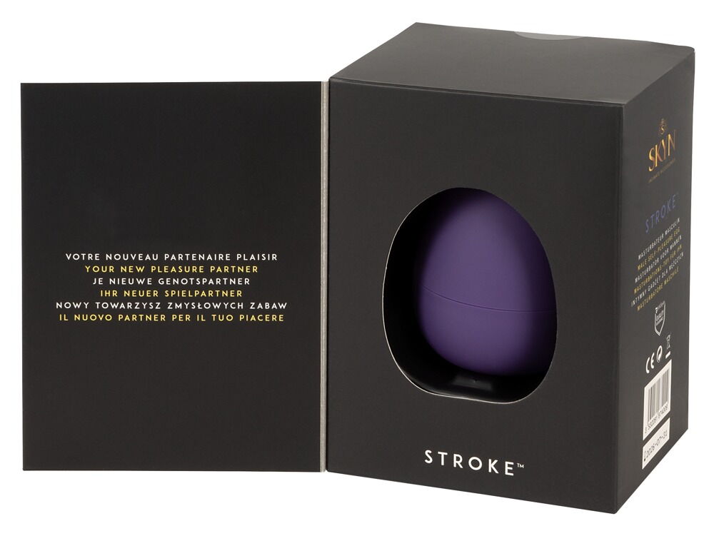 Masturbator „Stroke“ in diskreter ovaler Box