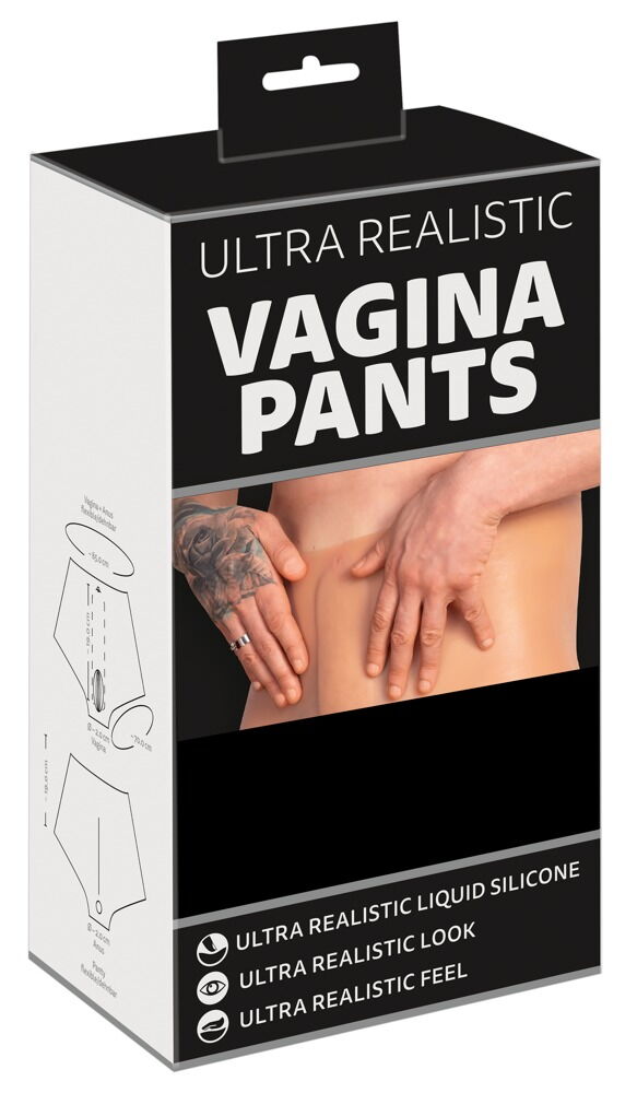 „Ultra Realistic Vagina Pants" aus seidig weichem Liquid Silicone