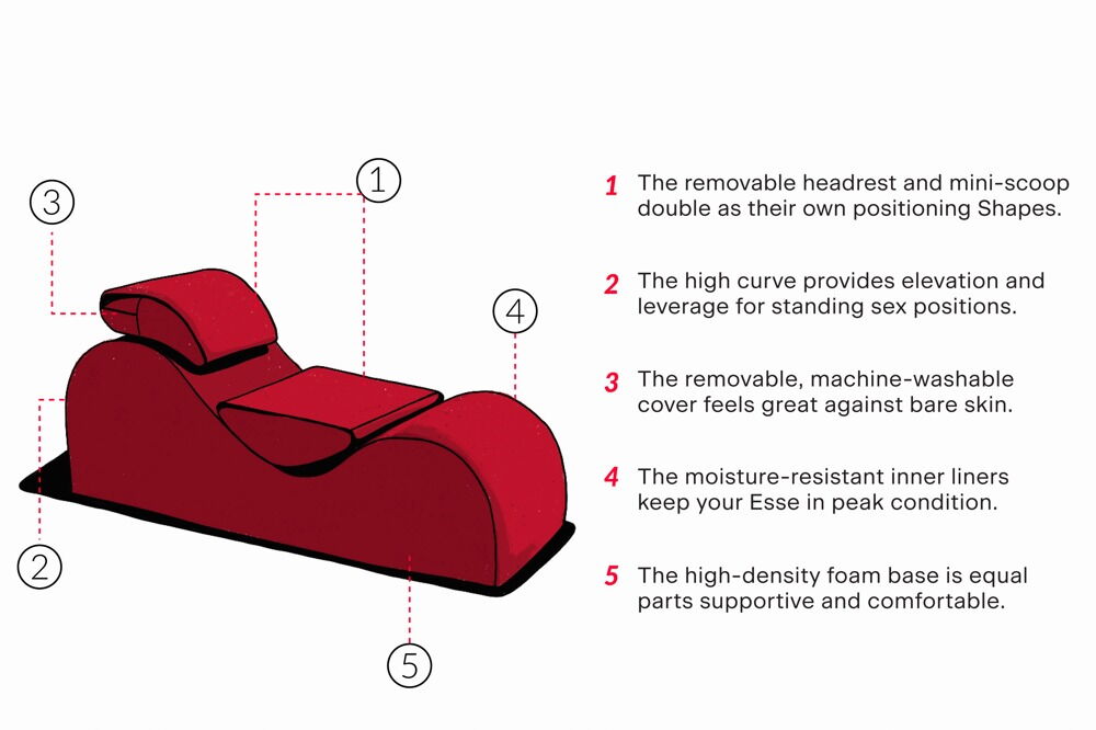 Liebesmöbel „Esse Lounger“ im stylischen Design