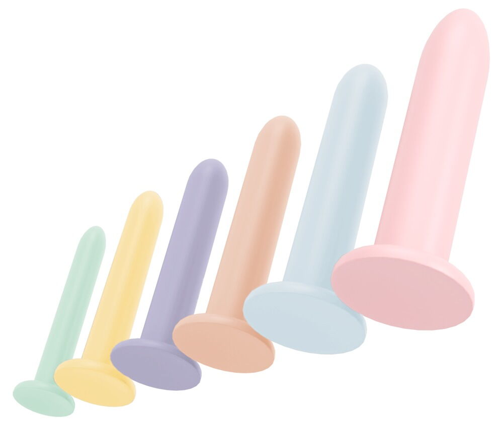 6-teiliges Dildo-Set „Six in a Row“, versch. Größen & Gewichte