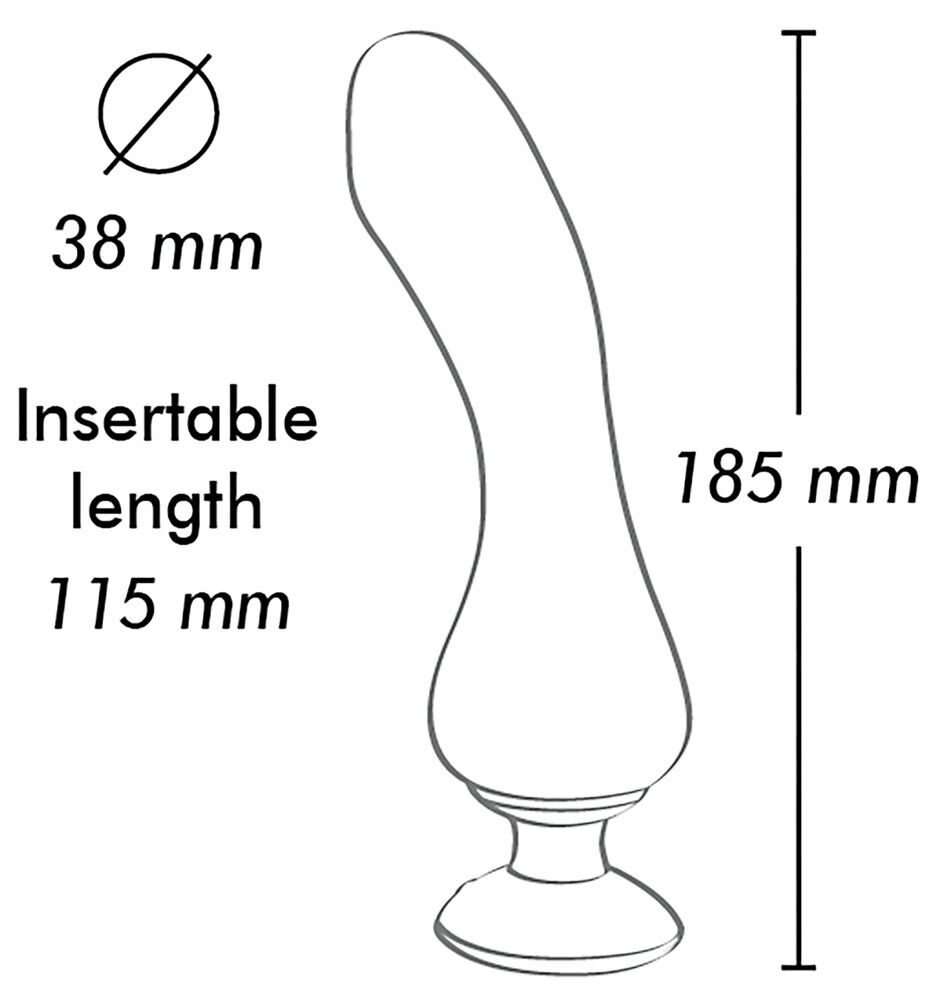 Vibrator „Sanya“ mit ergonomischem Griff