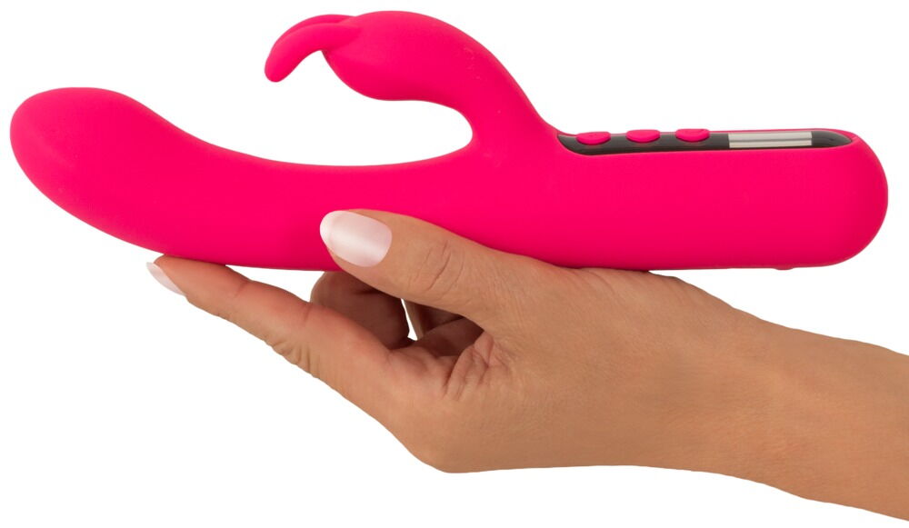 Rabbitvibrator „Pink Sunset“ mit Digital-Display