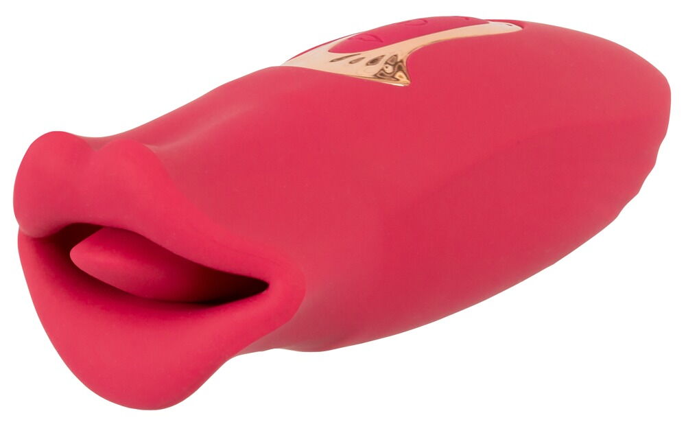 Auflegevibrator „Oral Fun“ mit Moving-Lips & Vibro-Zunge