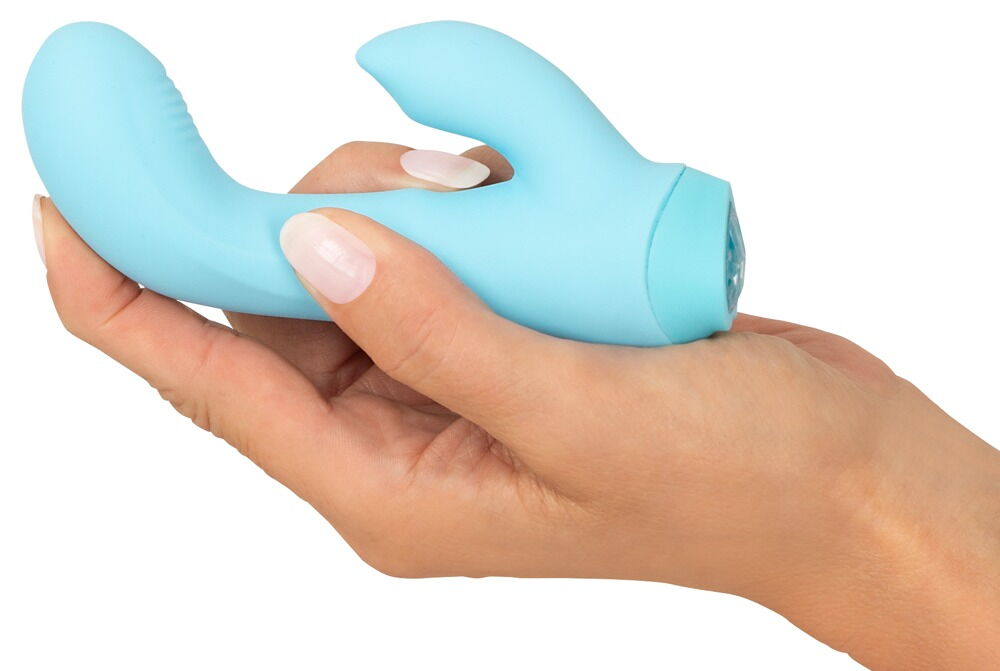 Rabbitvibrator „Mini“ mit starker tiefgehender Vibration (10 Modi)