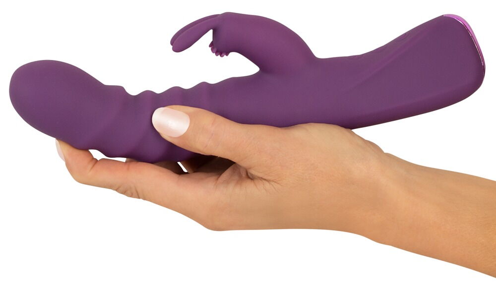 Rabbitvibrator mit Stoßfunktion