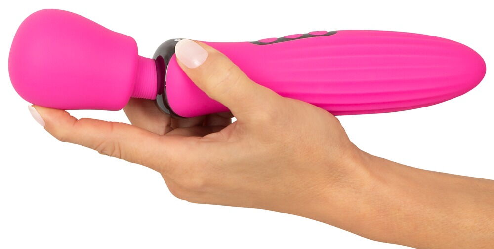 Massagestab „Wand-Vibrator“ mit beweglichem Massagekopf