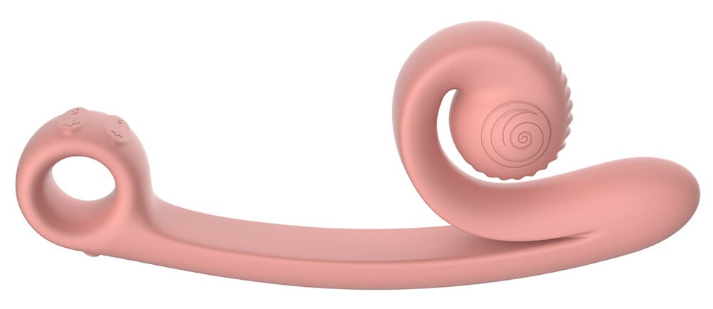 Vibrator „Snail Vibe Curve“ mit 2 Motoren für 600 Vibrations-Kombinationen