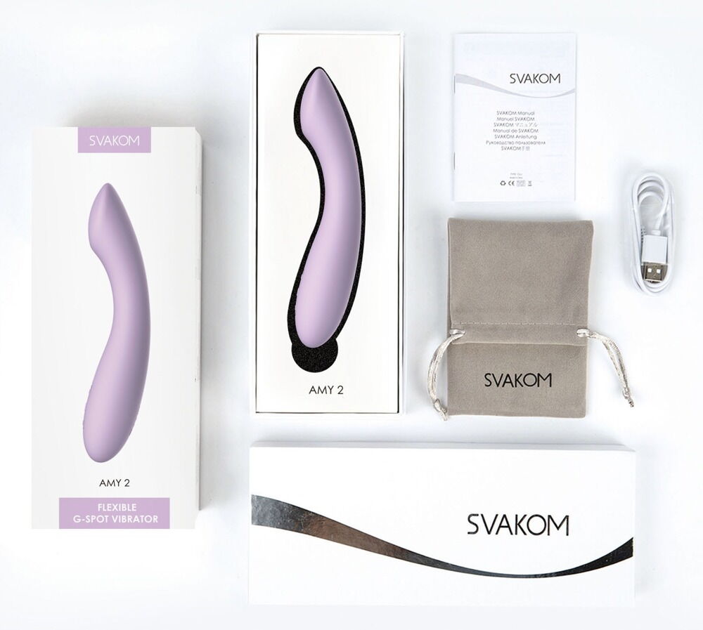 Vibrator „Amy 2“ mit 5 Vibrationsmodi in 5 Speeds