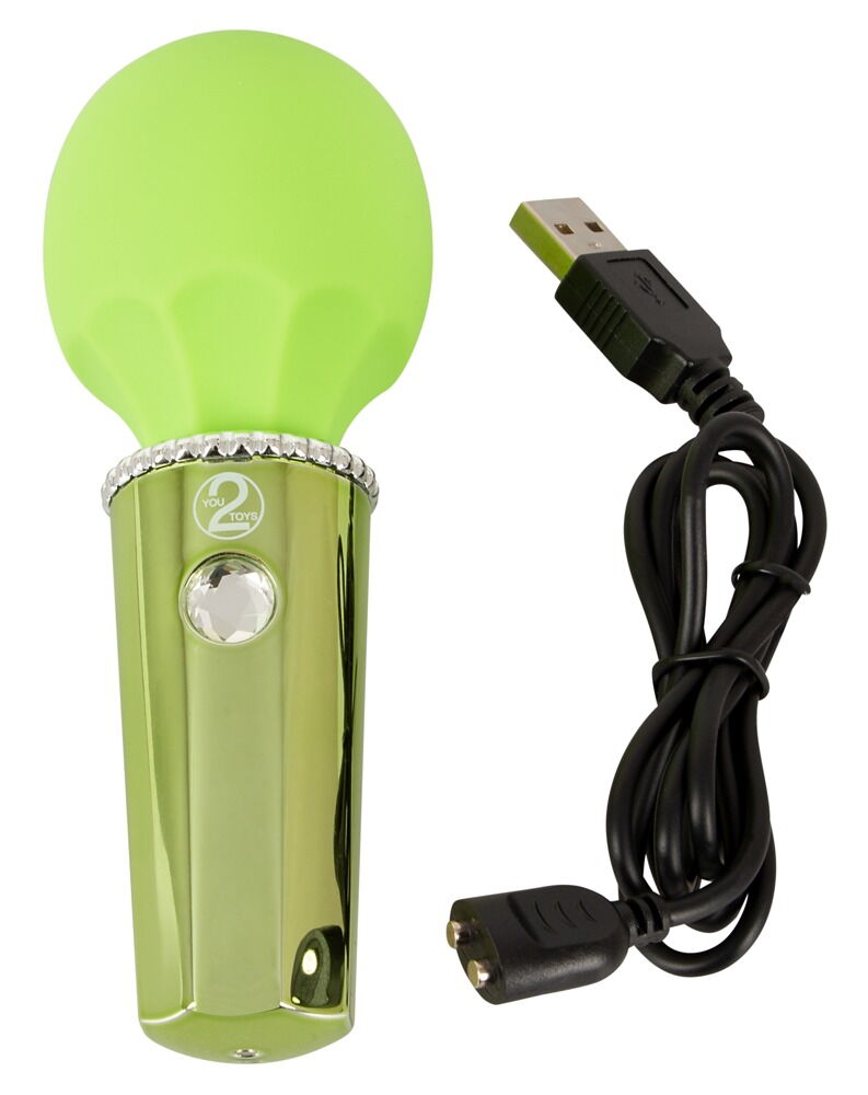 Massagestab „Mini Wand“ mit extrastarker Vibration in 10 Modi