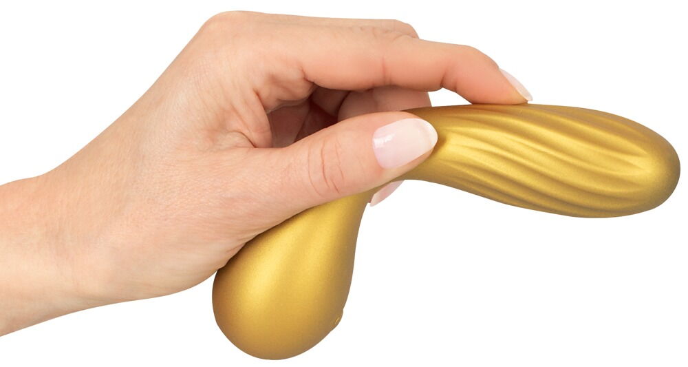 Vibrator „Flexible Swirl“ im Metallic-Glossy-Look