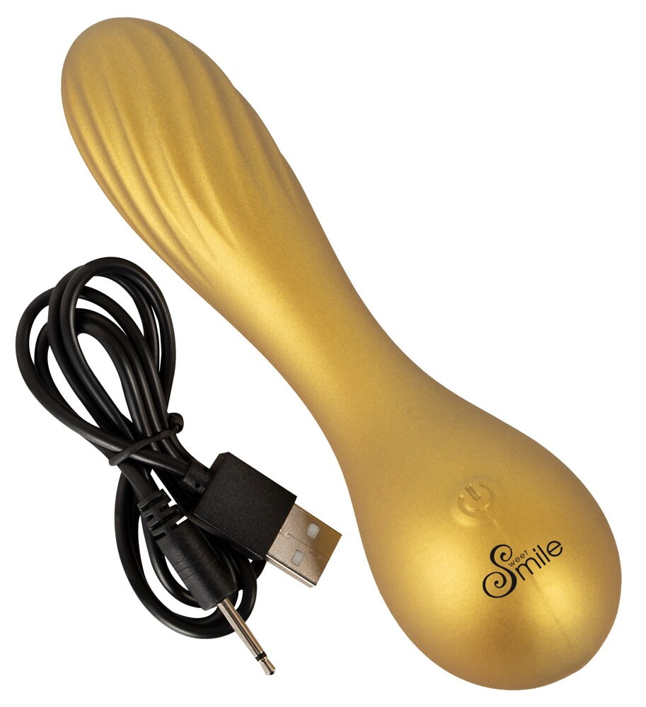 Vibrator „Flexible Swirl“ im Metallic-Glossy-Look