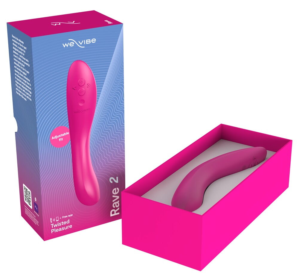 G-Punkt-Vibrator „Rave 2“ steuerbar per App und direkt am Toy