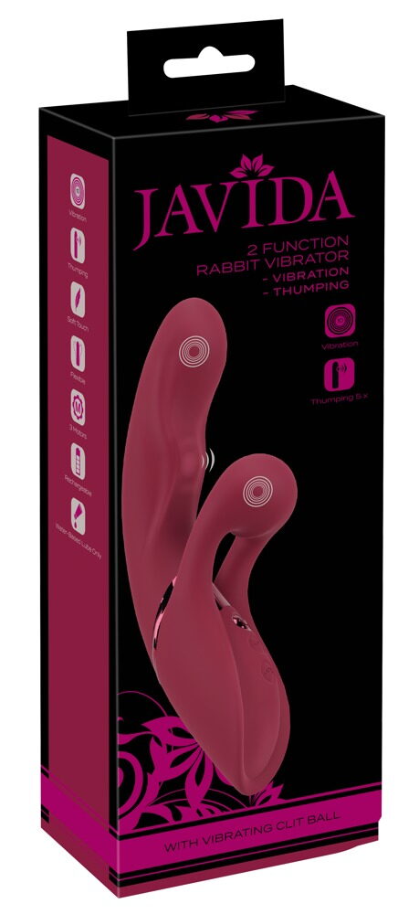 Rabbitvibrator mit Klopf-Funktion