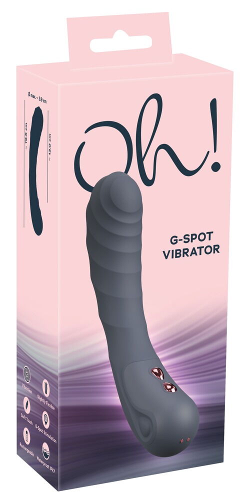 G-Punkt-Vibrator „Oh!“ mit Stimulationsrillen