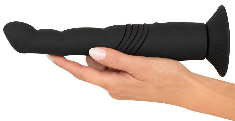 Stoßvibrator „G and P-Spot“ mit abschraubbarem Saugfuß