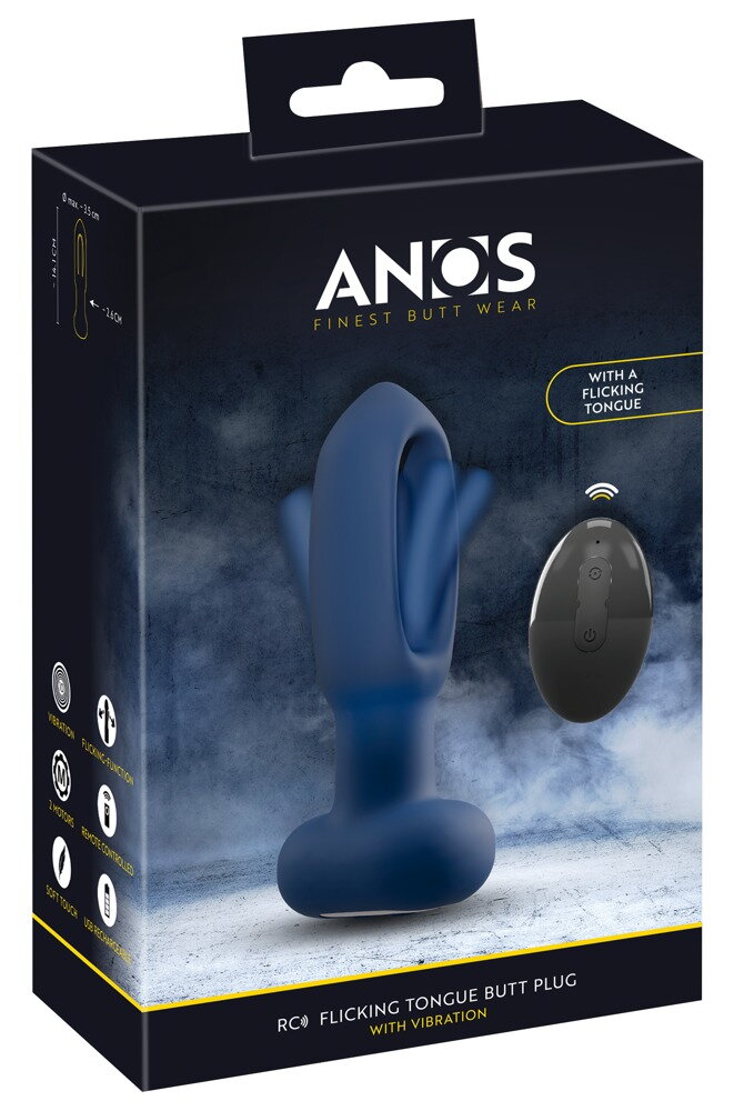 Analvibrator mit Flicking Tongue-Funktion