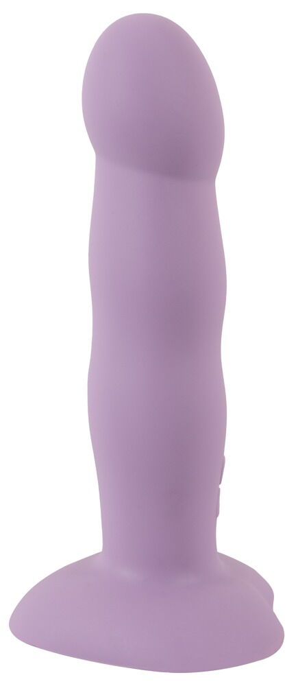 Vibrator „Heart Guy Purple“ mit herzförmigem Saugfuß