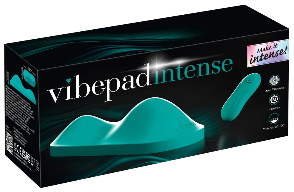 Vibrokissen „vibepad intense“ mit Fernbedienung