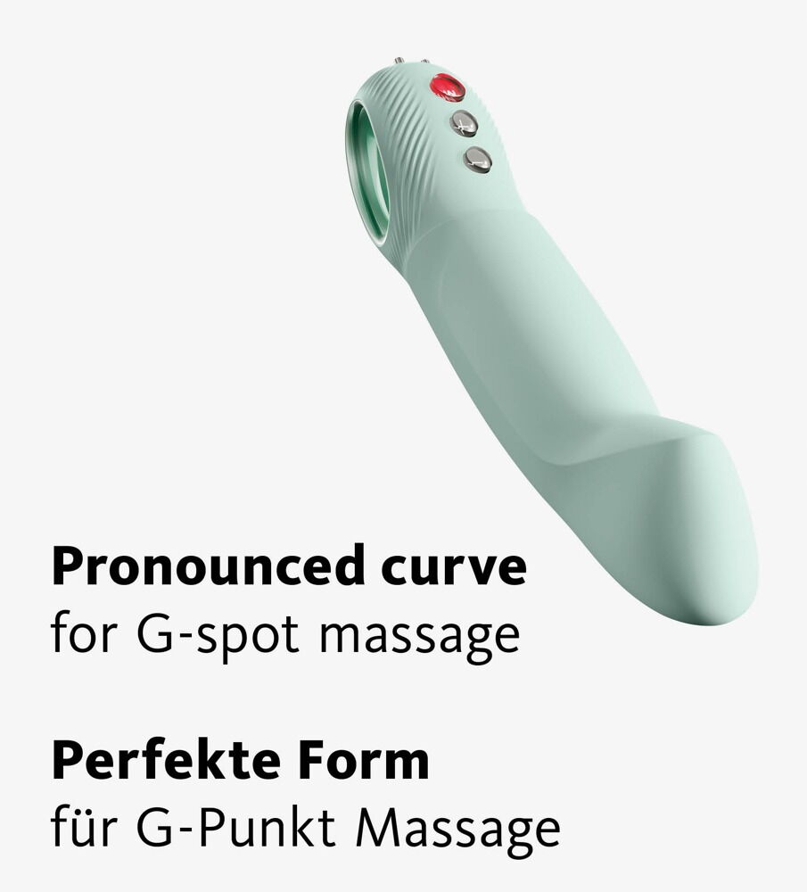 Stoßvibrator „Stronic G Forte“ mit G-Punkt-Spitze