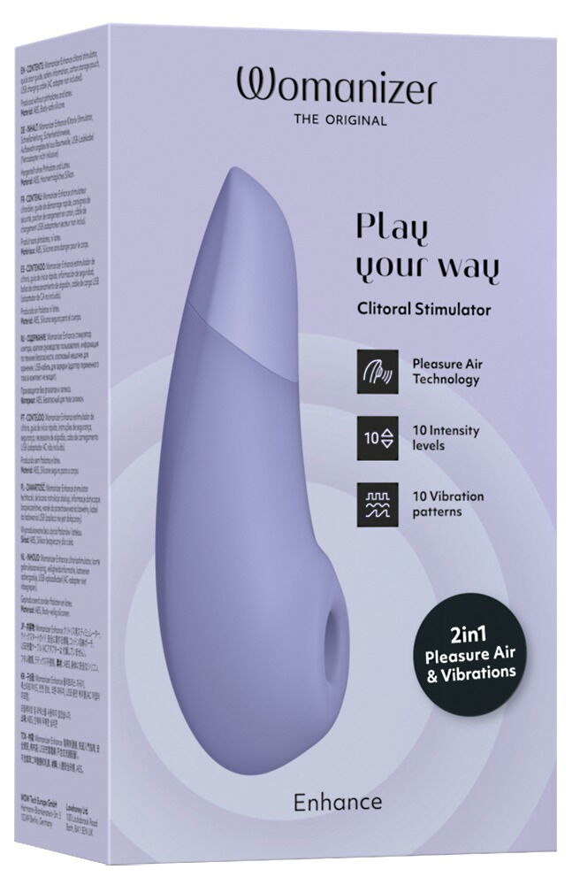 Pulsator „Womanizer ENHANCE“ mit Vibration