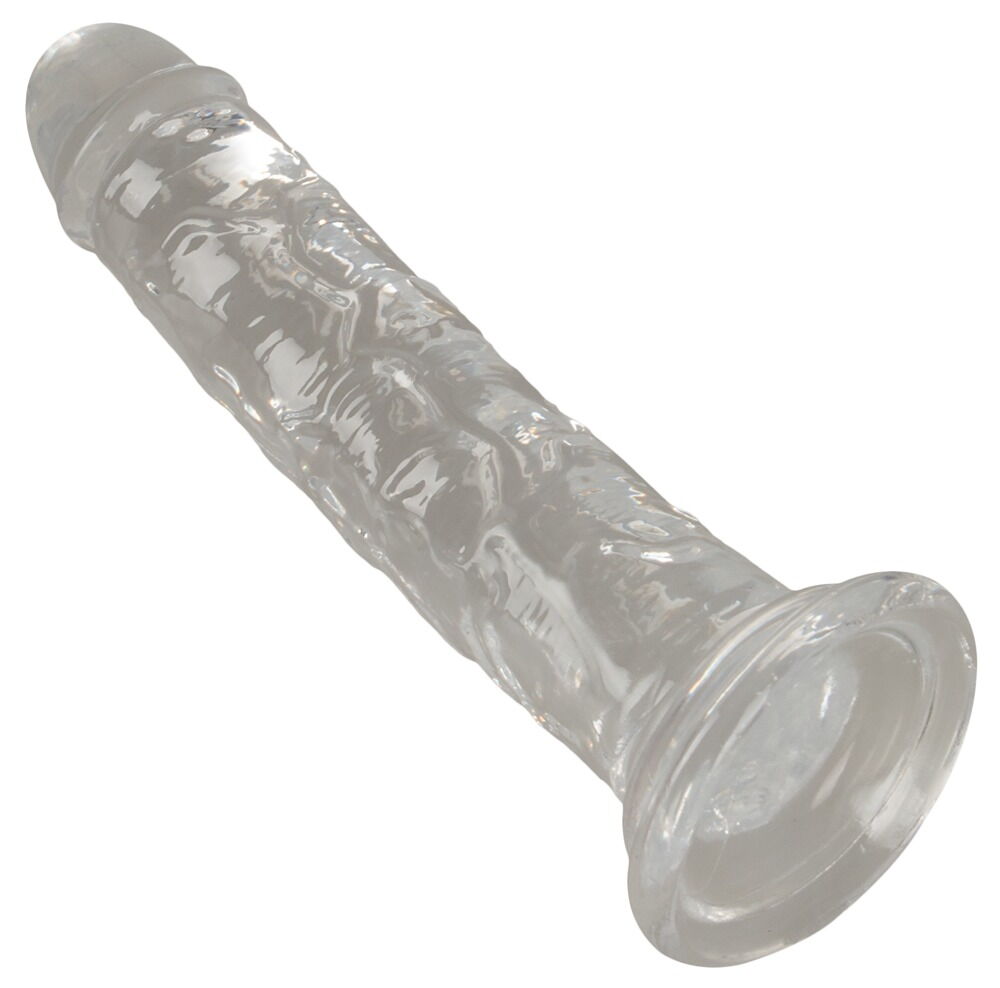 Naturdildo, transparent